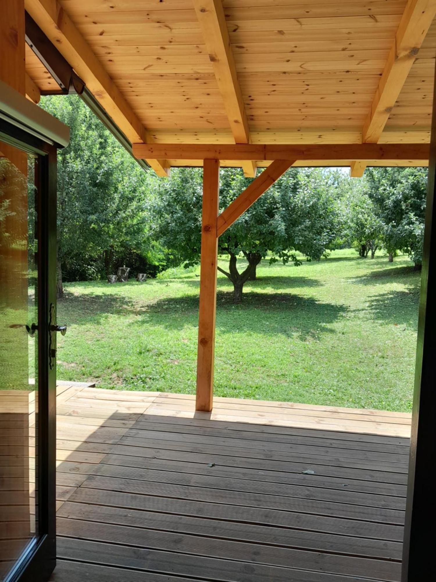 Nica Wood Villa Sremska Kamenica Exterior photo